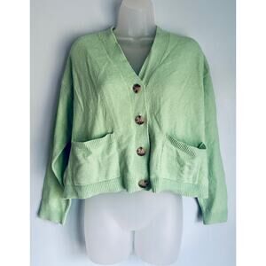 Loft Cardigan Women's Small Green